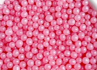 Picture of PINK SUGAR PEARLS 6MM X 1G MIN 50G